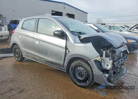 2018 Mitsubishi Mirage Es z USA, uszkodzony, nr VIN ML32A3HJ7JH013077